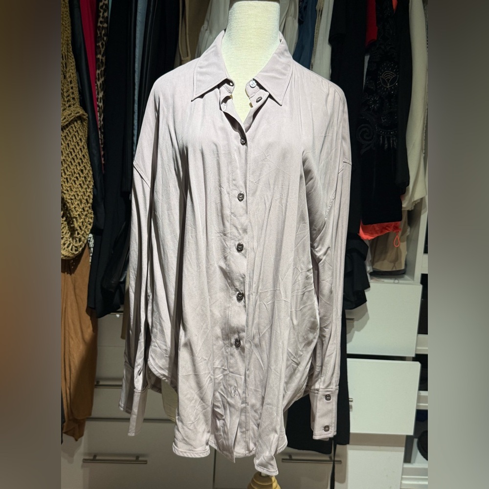Zara Taupe Shirt
